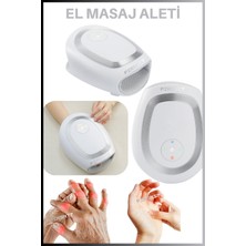 Isıtmalı El Masaj Aleti | Şarjlı Parmak Masaj Cihazı | Hava Yastıklı Avuç Içi Parmak Masaj Cihazı