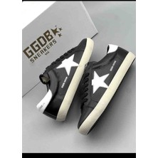 Golden Goose Siyah Erkek Deri Sneaker