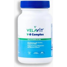 Velavit V-B Complex - B Kompleks Vitamini - 60 Kapsül