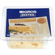 Migros Ekstra Tam Yağlı Olgunlaştırılmış Gravyer Peyniri 200 gr