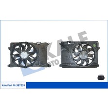 Kale 12V Davlumbazlı Fan Motoru Opel Mokka ; Mokka x - Chevrolet Trax 1.4 1.4lpg 1.4 4×4 12=> Rezistörlü (1 Ad )