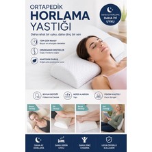 EpiRelax Ortopedik Horlama Yastığı Visco Boyun Destekli Nefes Alabilen Anti Horlama