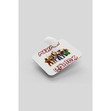 Morinna Isme Özel Roblox Temalı Dikdörtgen Mouse Pad 23X19CM Mp-05