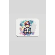 Morinna Roblox Temalı Dikdörtgen Mouse Pad 23X19CM Mp-01