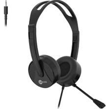 Lecoo HT106, 3,5mm Jac, Çağrı Merkezi, Ofis, Toplantı, Konuşmacı Tipi, Microfonlu Kulaklık