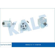 Kale Fan Motoru Motor Renault R9 / R11 / R19 Soketli 59613 - INW038021- RFM1530 (1 Ad )