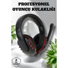 Profesyonel Oyun Kulaklığı Yüksek Ses Kalitesi ve Aktif Gürültü Engelleme Özellikli Kablolu