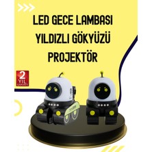 Otomatik Döner Slaytlı Üç Parlaklık Ayarlı Projektör Lamba