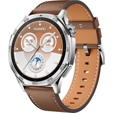 Huawei Watch Gt 5 46 mm Akıllı Saat, Sanatsal Tasarım, Gelişmiş Koşu ve Bisiklet Işlevleri, Sağlık Izleme, 14 Güne Kadar Pil Ömrü, Ios ve Android ile Uyumlu, Kahverengi