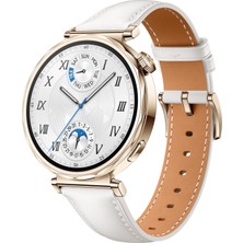 Huawei Watch Gt 5 41 mm Akıllı Saat, Sanatsal Tasarım, Gelişmiş Koşu ve Bisiklet Işlevleri, Sağlık Izleme, 7 Güne Kadar Pil Ömrü, Ios ve Android ile Uyumlu, Beyaz