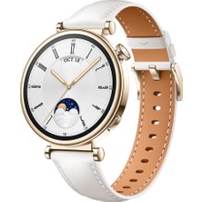 Huawei Watch Gt 4 Akıllı Saat, 14 Güne Kadar Pil Ömrü, Ios ve Android™ ile Uyumlu, Kalp Atış Hızı Ölçümü, Spor Saati, Spo2 ve Gps, +6 Ay Uzatılmış Garanti, 41 Mm, Beyaz