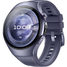 Huawei Watch 5 Akıllı Saat, Sağlık Bakışı, 5ATM Su Geçirmez, Gps, Spo2 Parmak Ucunda, Android™ ve Ios ile Uyumlu, Safir Kristal, 30 Ay Garanti, 46 Mm, Mor