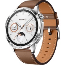 Huawei Watch Gt 4 Akıllı Saat, 2 Haftaya Kadar Pil, Ios ve Android™, Kalori Yönetimi, Profesyonel Sağlık Izleme, Spo2, Gps, +6 Ay Uzatılmış Garanti, 46MM, Kahverengi