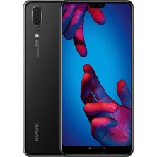 Huawei Huawei P20 128GB 5,8 Inç Fhd+ Fullview Android 8.1 Veho Kulaklıklı Sım'siz Akıllı Telefon, Tek Sım, Ingiltere Versiyonu - Siyah