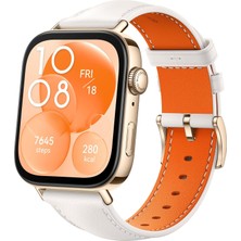 Huawei Watch Fıt 3 Akıllı Saat, Bluetooth Aramaları, Gps, Ios ve Android, 1,82" Amoled Ekran, 10 Güne Kadar Pil, Kapsamlı Sağlık ve Fitness Yönetimi, +6 Ay Uzatılmış Garanti, Beyaz Deri