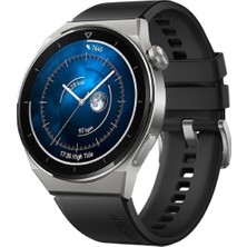 Huawei Watch Gt 3 Pro 46 mm Akıllı Saat, Titanyum Kasa, Safir Kristal, Dalış Modu, Uzun Pil Ömrü, Kablosuz Şarj, Kalp Atış Hızı ve Spo2 Izleme, Bluetooth Çağrıları, 30 Ay Garanti, Siyah