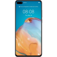 Huawei P40 - Akıllı Telefon 128GB 8gb Ram Çift Sım Gümüş Buz