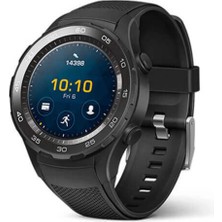 Huawei Watch 2 (Bluetooth) Siyah Spor Bileklikli Akıllı Saat (Nfc, Bluetooth, Wlan, Android Wear™ 2.0) Siyah