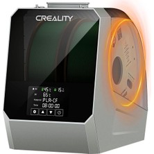 Creality 2 Rulo Filaman Kurutucu, Space Pi Plus 3D Yazıcı Filaman Kurutucu, Çift 360° Sıcak Hava Isıtma, 1,75/2,85 mm Pla Petg Abs Tpu Naylon Için Filaman Kurutucu