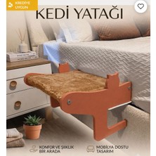 Mobilya Dostu-Yer Kaplamaz-Kedi Yatağı Askılı Model-Kapı Yatak Çekmece Asılabilir Kedi Yatağı