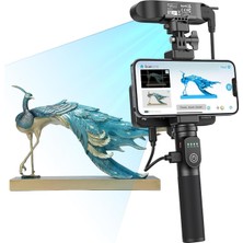 Creality 3D Tarayıcı Ferret Pro, Resmi Cr Tarama Ferret Pro 3D Tarayıcı, Kablosuz Tarama, Sarsıntı Önleyici Takip, Hızlı Tam Renkli Tarama, 0,1 mm Doğruluk