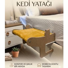 Mobilya Dostu-Yer Kaplamaz-Kedi Yatağı Askılı Model-Kapı Yatak Çekmece Asılabilir Kedi Yatağı