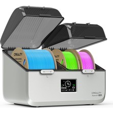 4 Makara Için Creality Filament Kurutucu, Spacepi X4L, Iki Bağımsız Isıtma Odası, 75 °c'ye Kadar Sıcaklık, LCD Dokunmatik Ekran, Pla Petg Abs Tpu Pa Için Filament Kurutma Kutusu