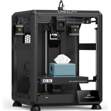 Creality K2 Se 3D Yazıcı 2026, 500 Mm/sn Yüksek Hızlı Baskı, Doğrudan Tahrikli Ekstruder, Akıllı Otomatik Tesviye, Tam Metal Çerçeve, 220 × 215 × 245 mm Baskı Hacmi