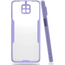 Newface Xiaomi Redmi Note 9s Kılıf Platin Silikon - Lila