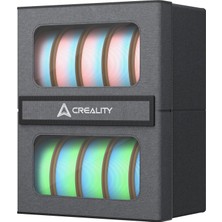 Creality 3D Yazıcı Filament Saklama Kabı, Neme ve Toza Dayanıklı Filament Düzenleyici, Filament Makaraları ve Diğer Makaralar Için 2 Katmanlı 3D Yazıcı Metal Tutucu