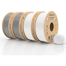 Creality Petg Filament, Hyper Petg 1,75 mm 3D Yazıcı Filamenti, 30-600 Mm/s, Boyutsal Doğruluk +/- 0,02 Karton Makara (8,8 Lbs), Çoğu Fdm 3D Yazıcıya Uygun 4 kg Beyaz Kül