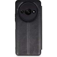 Newface Xiaomi Redmi A3 4g Kılıf Flip Cover - Siyah