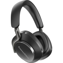 Bowers & Wilkins Px8 Kulak Üstü Gürültü Önleyici Kulaklık Kablosuz Bluetooth 5.0 Hızlı Şarj 30 Saat Yüksek Çözünürlükte Oynatma Dahili Mikrofon - Siyah