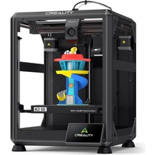 Creality K2 Se 3D Yazıcı 2026, 500 Mm/s'ye Kadar Yüksek Hızlı Baskı, Doğrudan Ekstruder, Otomatik Tesviye, Titreşim Kontrolü, 220 × 215 × 245 mm Yapım Alanı