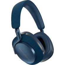 Bowers & Wilkins Px7 S2 Bluetooth Gürültü Önleyici Kulaklık, Kablosuz, Qualcomm Aptx™ Uyarlanabilir ve Hızlı Şarj, 30 Saat Oynatma, Altı Dahili Mikrofon - Mavi