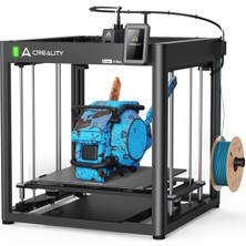 Creality Ender-5 Max 3D Yazıcı, 64 Noktalı Otomatik Baskı Yatağı Seviyelendirme, Çift Z Ekseni, 700 Mm/s Ultra Hızlı Baskı, 400×400×400 mm Geniş Baskı Hacmi, 300°C Yüksek Sıcaklıkta Fdm Hassas Baskı