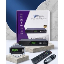 Cinestar KS-5000 Kasalı Hd Uydu Alıcısı