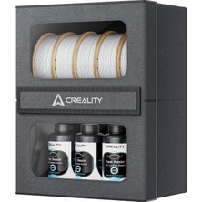Creality Filament Kurutma Kutusu, 10 Rulo, Manyetik Kapaklı 3D Filament Depolama, Nem ve Toz Koruması, Büyük Kapasite