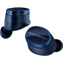 Bowers & Wilkins Pi8 Aktif Gürültü Önleyici Gerçek Kablosuz Kulaklık, Bluetooth, Aptx, Kablosuz Ses Aktarımlı Şarj Kutusu - Gece Mavisi