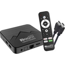Luord - Store Magbox Magroid Transformers 32 GB HDD 4 GB Ram Bluetooth 5g Wifi Ses Komut Kumandalı Android Tv Box