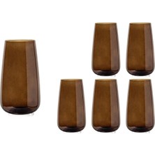Mikasa Moor Amber Glow 6lı Meşrubat Bardağı 500ML