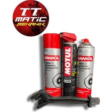 Motul C4-Kawaoıl Balata Spreyi-Zincir Fırçası