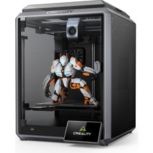 Creality Resmi K1 3D Yazıcı, 2024 Red Dot Ödülleri, 600 Mm/s, Geliştirilmiş 0,1 mm Pürüzsüz Ayrıntılar, Otomatik Dengeleme, Yeni Başlayanlar Için Çift Fanlı Soğutucu, Iş, Kendin Yap, Eğitim