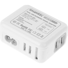 İlanib Ticaret Haweel Universal Seyahat Şarj Adaptör Iphone ve 1 Mikro USB Şarj Kablosu SET-1852