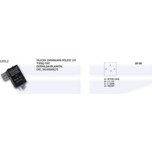 Ünüvar Silecek Zamanlama Rolesi 12V Fıat Dkş 85009375 (1 Ad )