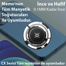 İlanib Ticaret Memo Manyetik Metal Halka - Memo Telefon Soğutucu Uyumlu CX07-CX08 ve Manyetik Tüm MODELLER-1852