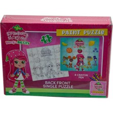 Luord - Store CK7880 Çilek Kız  Boyamalı  Puzzle -Utku