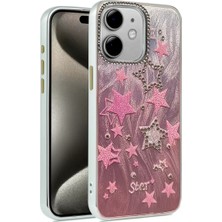 Newface Apple iPhone 11 Kılıf Blade Aynalı Desenli Kapak - Desen 7