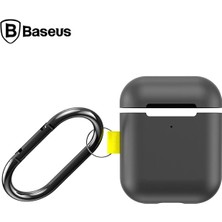 İlanib Ticaret Baseus Woven Label Hook Airpods 1/2 Koruma KILIF+ANAHTARLIK-1852