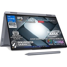 Lenovo Thinkbook 14 2-In-1 G5 Iau Intel Core Ultra 7 255U 40-Gbddr5  4 Tbssd  14" Wuxga (1920X1200) IPS Panel Dokunmatik Windows 11 Pro 21SQ003BTXAT75